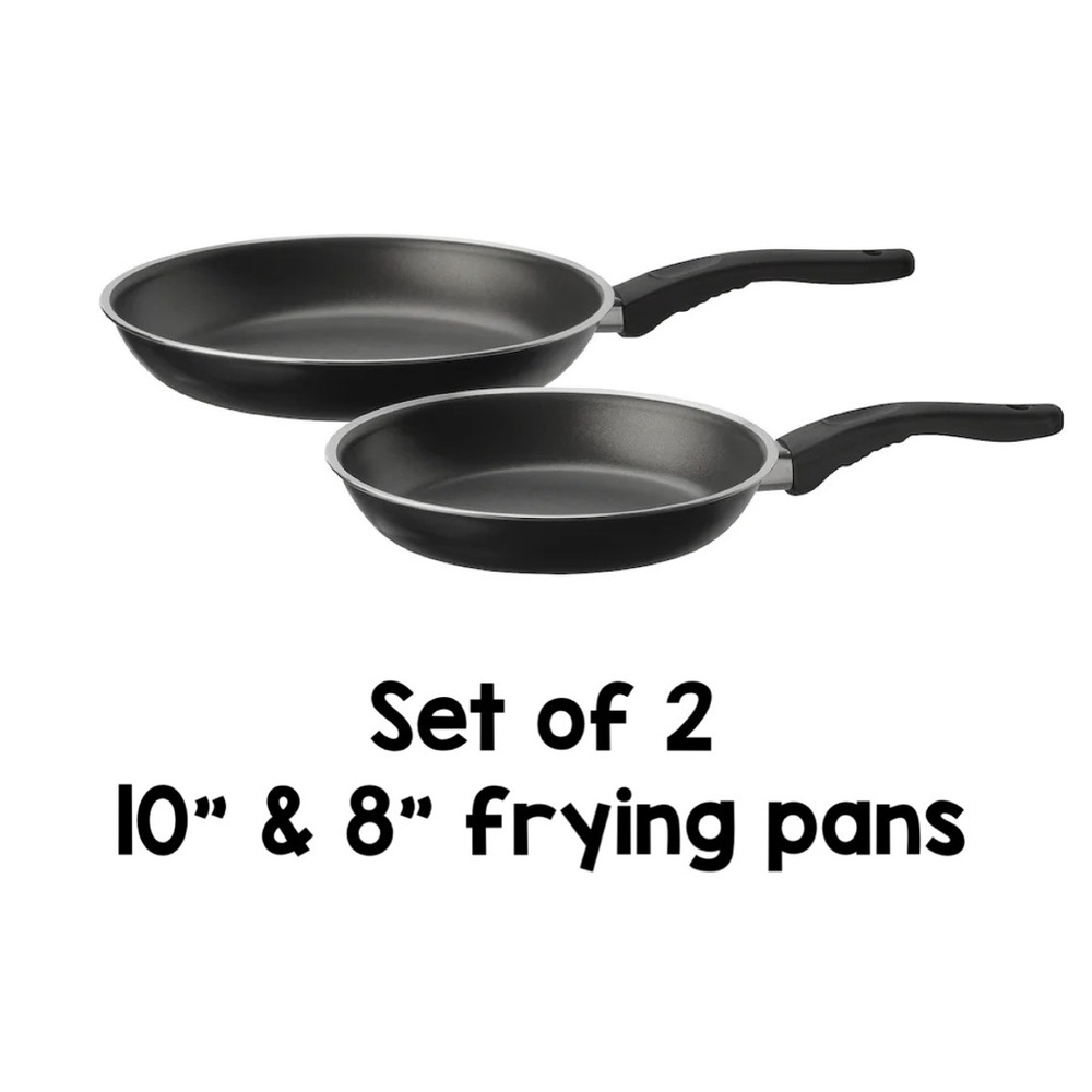 🍒🍒 (Retired) IKEA KAVALKAD Frying pans, set of 2